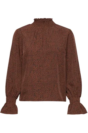 Coster Copenhagen Smock Blouse Brown