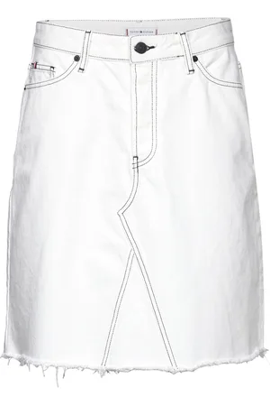 Tommy Hilfiger Dnm Rw A-Line Skirt White