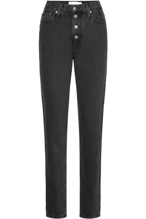 Calvin Klein Mom Jean Black