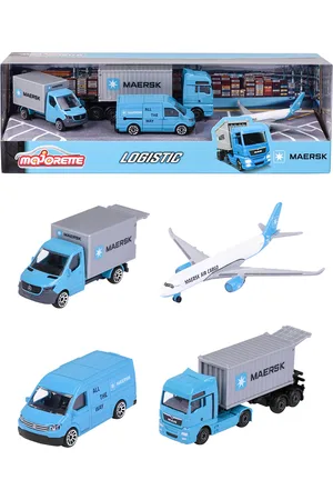Majorette Maersk 4 Pieces Giftpack