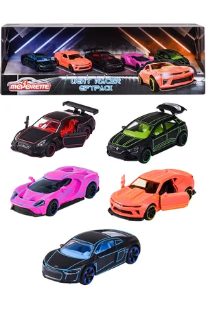 Majorette Light Racer 5 Pieces Giftpack Patterned