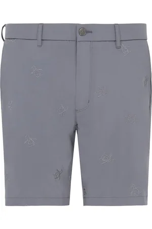 Original Penguin Ff Pete Embroidery Short Grey