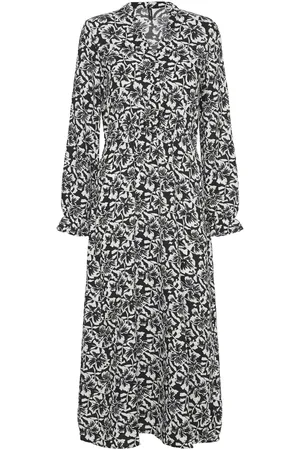 VERO MODA Vmsophia L/S Ankle Dress Wvn Boo