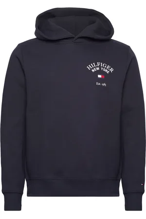 Tommy Hilfiger Arched Varsity Hoody Navy