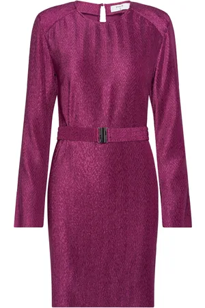 Dante 6 D6Aroné Belted Mini Dress Pink