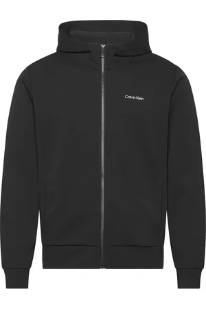 Calvin Klein Micro Logo Repreve Hoodie Jacket Black