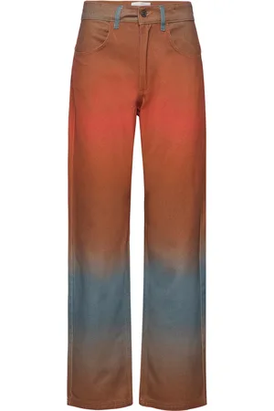 Hosbjerg Mercy Denim Pants Orange