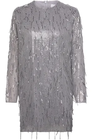 Hosbjerg Madelin Sequin Dress Silver