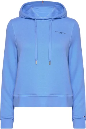 Tommy Hilfiger 1985 Reg Mini Corp Logo Hoodie Blue