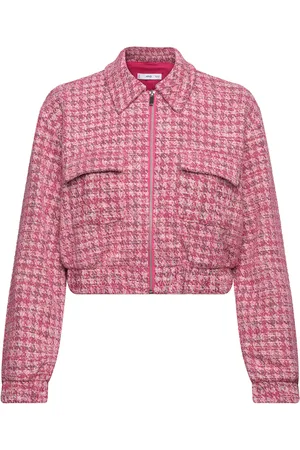 MANGO Houndstooth Tweed Jacket