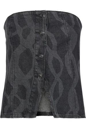 Hosbjerg Mickie Denim Top Grey