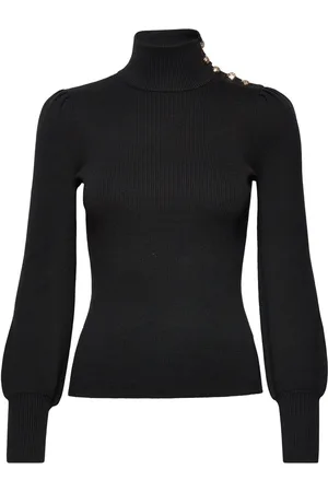 Ralph Lauren Cotton Modal-Ls Mn Top Black