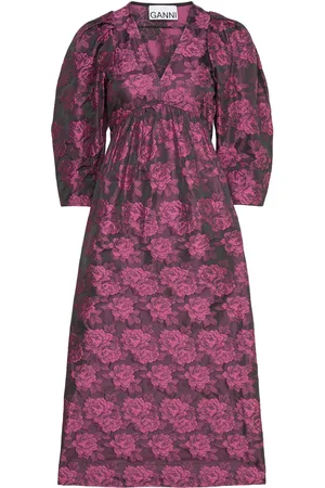 Ganni Botanic Jacquard Pink