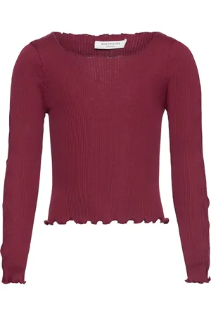 Rosemunde Silk T-Shirt Burgundy