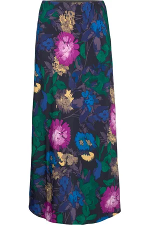 VILA Vibelina Le Hw Skirt Navy