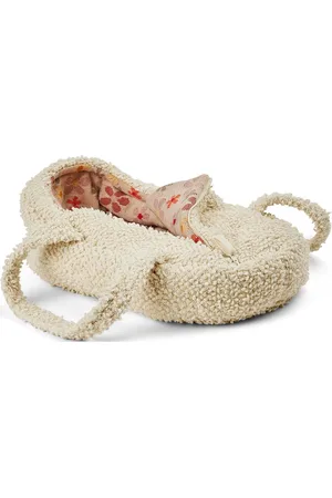 Smallstuff Doll Carrier, Off. Bouclé Cream