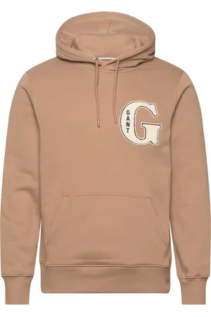 GANT G Graphic Hoodie Beige
