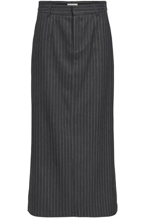 Object Objadona Hw Ancle Skirt E Wi 23 Grey