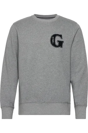 GANT G Graphic C-Neck Grey