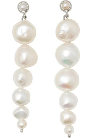 Blue Billie Drop Pearl Earrings