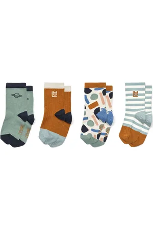 Liewood Silas Socks 4-Pack Patterned
