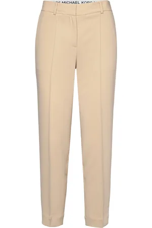 Michael Kors Slim Crop Pant Beige