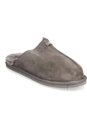 ENKEL Living Shearling Slippers Grey