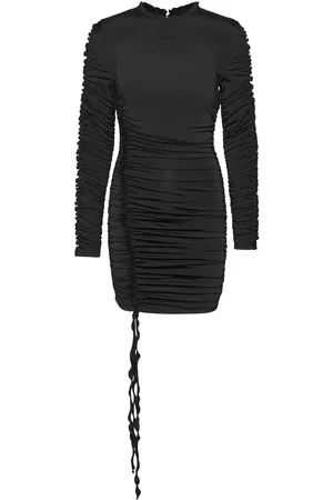ROTATE Slinky Mini Ruffle Dress