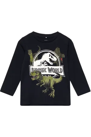NAME IT Nmmnijal Jurassic Ls Top Noos Sky Navy
