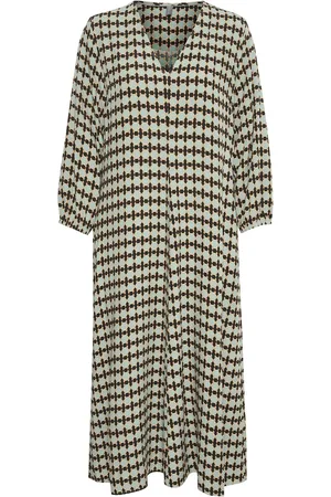 Culture Cubello Long Dress Green