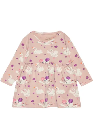 NAME IT Nbfvandora Ls Dress Box Pink