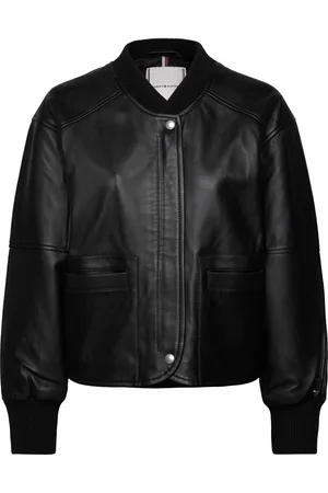 Hosbjerg Nana Leather Blazer – jackets & coats – shop at Booztlet