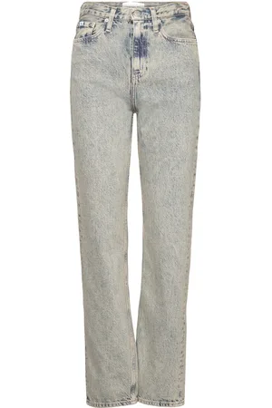 Calvin Klein High Rise Straight Grey