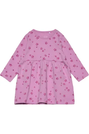 NAME IT Nbfvandora Ls Dress Box Purple