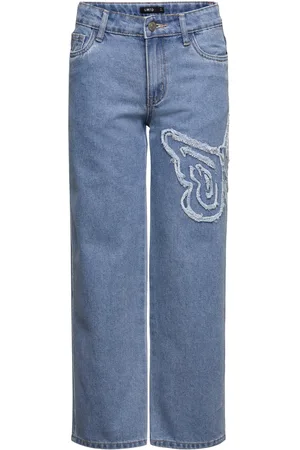 LMTD Nlfappizza Nw Straight Pant Blue