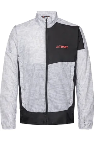 adidas Terrex Trail Running Windbreaker Grey