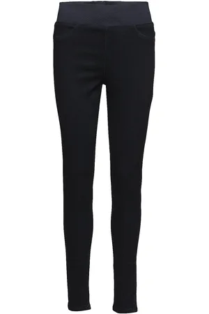 Freequent Pants From Freequent In A Soft Denim. The Pants Have A Simple Silhouette With An Blue
