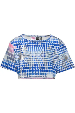 adidas Dance Single Jersey Regular Crop Tee Patterned
