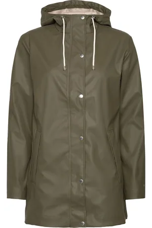 Ilse Jacobsen Rain Jackets Green