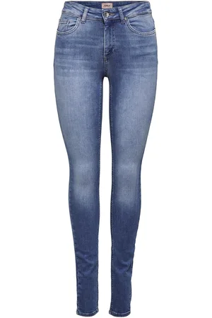ONLY Onlblush Mid Skinny Rea12187 Noos Blue