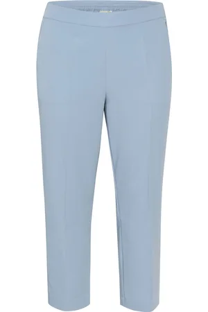 Kaffe Kcsakira Cropped Pants Blue
