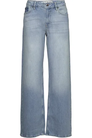 Pulz jeans Pzvega Uhw Jeans Wide Leg Blue
