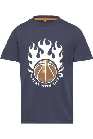 The New Tnfasket S_S Tee Navy