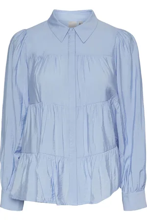 Y.A.S Pala Ls Shirt S. Noos Blue