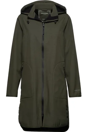 Ilse Jacobsen Rain Jackets Green