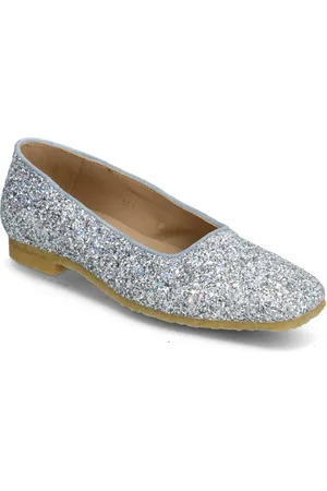 ANGULUS Shoes - Flat Silver