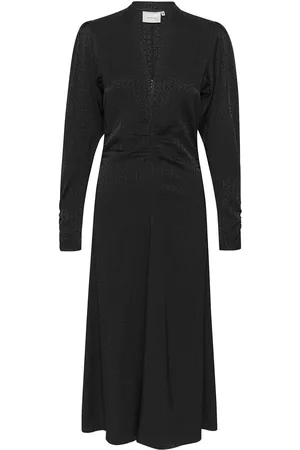 Gestuz Brinagz Midi V-Neck Dress