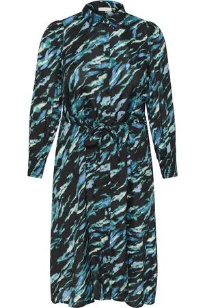 Kaffe Kcnatalia Shirt Dress Navy