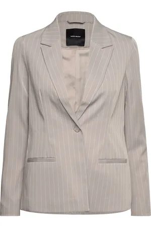 VERO MODA Vmwendy Ls Slim Blazer Boo Beige