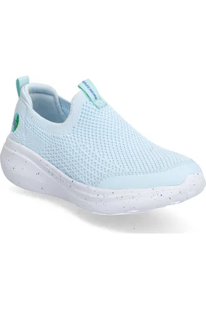 Skechers Girls Gorun Fast - Beautiful Planet - Opm Blue